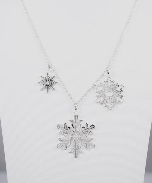 「雪」云南925银项链 商品图4