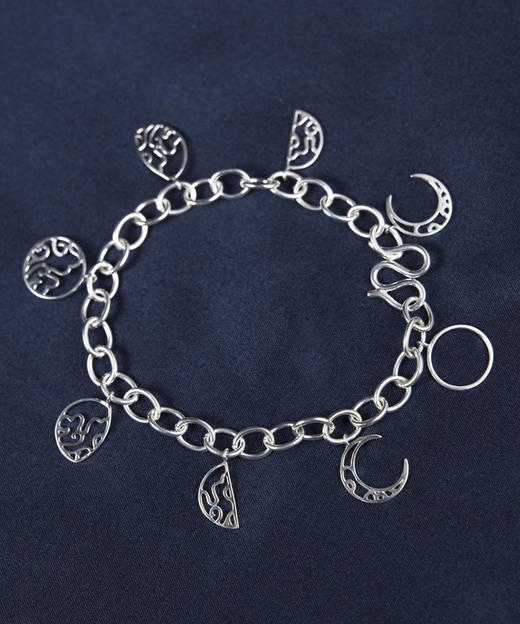 「月」云南925银手链 商品图1