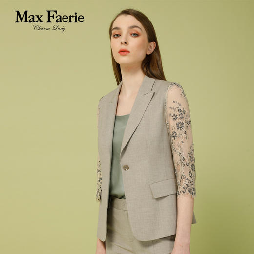 MG2A191麦克斯菲瑞休闲时尚休闲西装 商品图3