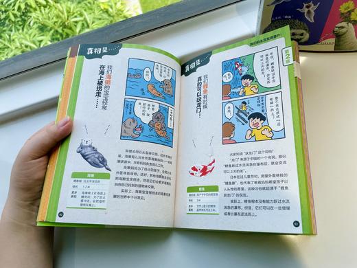 专家审读推荐：小学生生物科普漫画套装2册，张劲硕+邢立达 小天角 商品图7