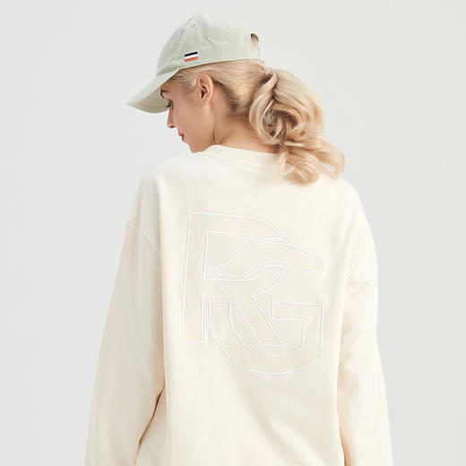 罗兰加洛斯法网卫衣春秋款男女2022新款情侣装宽松长袖运动套头衫 商品图7