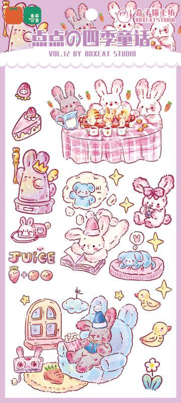 番茄口袋&盒子猫工坊联名贴纸 商品图3