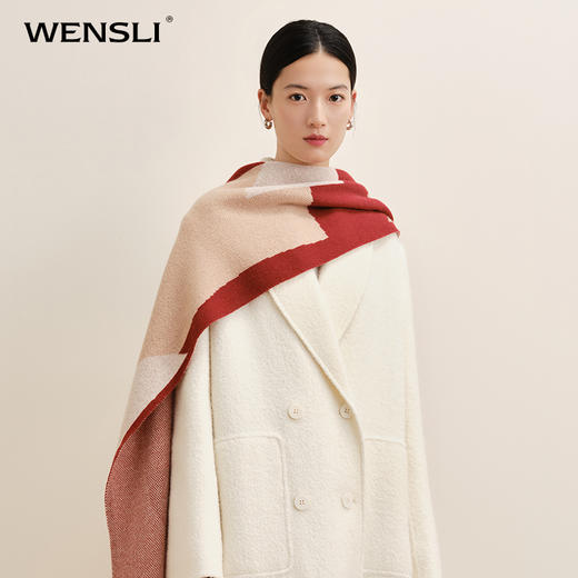 万事利羊毛围巾-蒙特 商品图3