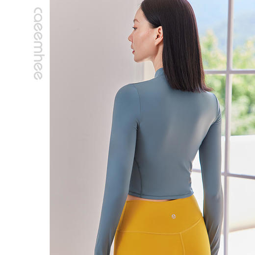 卡益小拉链长袖瑜伽服KU04306-预售 商品图4