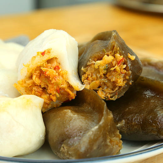 입쌀밴새양배추속大米饺子大头菜肉馅400g 商品图1