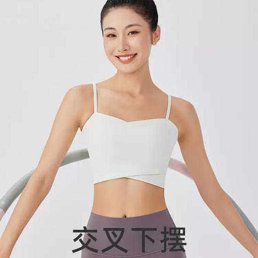 跃牌【瑜见伽人系列】爆款性感交叉瑜伽运动胸围YJ785 商品图1