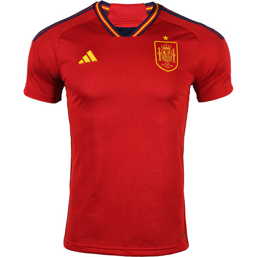 ADIDAS/阿迪达斯FEF H JSY2022世界杯西班牙队球迷版主场比赛球衣HL1970 商品图4