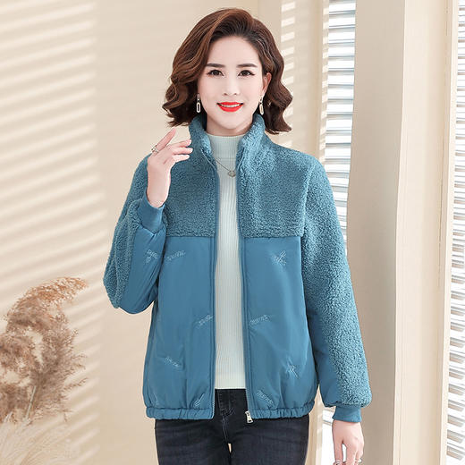 YCE A458-2271颗粒绒棉衣外套洋气加厚一体上衣 商品图0