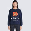 【二】KENZO 高田贤三 女士棉质字母花徽标印花圆领长袖卫衣 藏蓝色 FC62 SW011 4ME 77 商品缩略图1