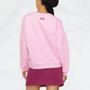 KENZO 高田贤三 女士棉质字母花徽标印花圆领长袖卫衣 粉色 FC62 SW011 4ME 30 商品缩略图2