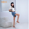 【反季清仓】Safiya/索菲娅 2022秋季新款懒人一脚蹬休闲百搭帆布鞋 SF23112213 商品缩略图2