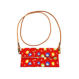 HUJI祤集Comfy斜挎包风の花达摩蛋小兔