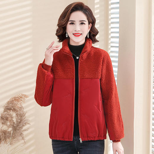 YCE A458-2271颗粒绒棉衣外套洋气加厚一体上衣 商品图1