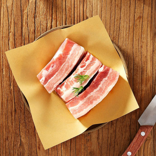 1号会员店 黑猪五花肉 600g 商品图0