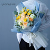 玫瑰桔梗韩式混搭花束 商品缩略图0