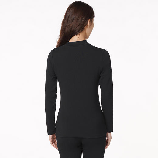 都市丽人舒暖负5度至5度女士舒绒套装舒绒单面拉烫剪中套装保暖衣LW21B1 商品图2