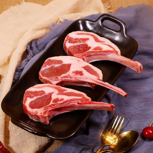 滩羊鲜生羔羊排原切 法式小切500g/袋 商品图6