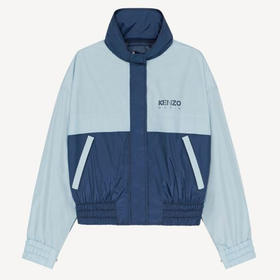 KENZO 高田贤三 女士字母徽标印花拉链外套 混色 FC62 BL152 9NA 64