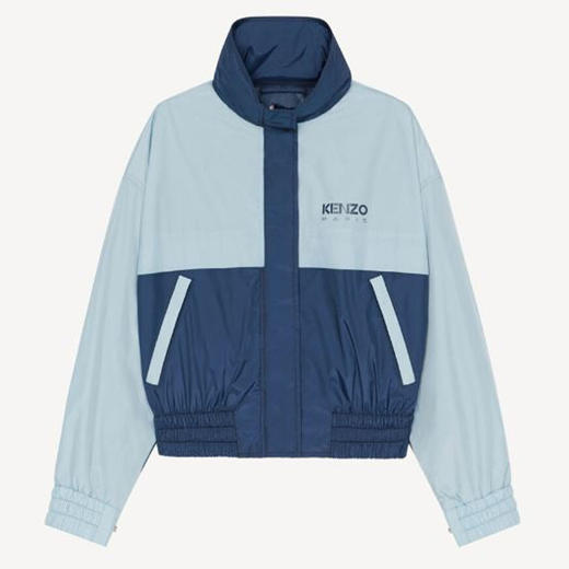 KENZO 高田贤三 女士字母徽标印花拉链外套 混色 FC62 BL152 9NA 64 商品图0