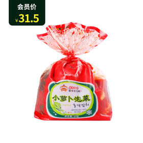 부자아빠총각김치富爸爸小萝卜泡菜1kg