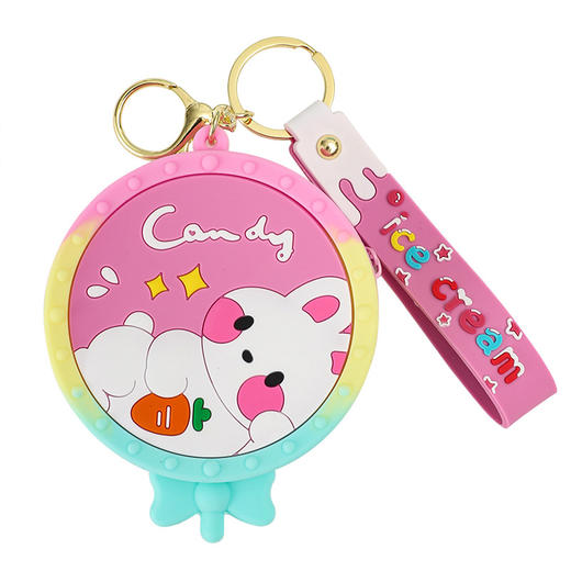 「耳机钥匙皆收纳」卡通灭鼠先锋硅胶零钱包钥匙扣挂件耳机包可爱包包挂饰钥匙链配饰 商品图4