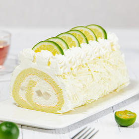 青柠奶油戚风卷