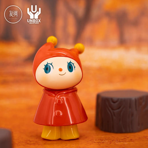 现货 Unbox Greenie&Elfie 雨衣世界系列二 盲盒 商品图2