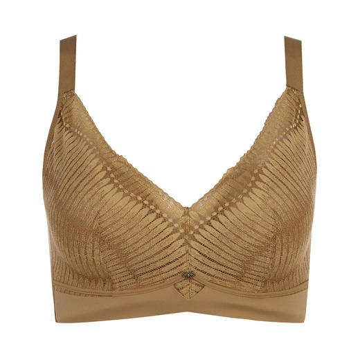 都市丽人完美包容大罩杯CD杯内衣蕾丝薄3/4杯文胸四排扣树脂胶圈YB22C2 商品图7