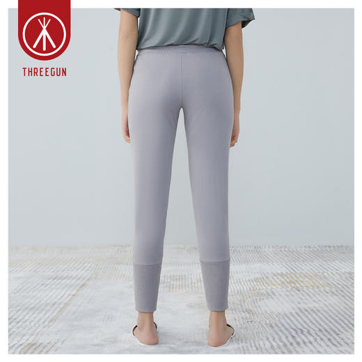 Threegun三枪 【凉感记忆棉】女士家居休闲长裤-61116B011 商品图2