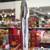 12寸红柄不锈钢食物夹 商品缩略图0