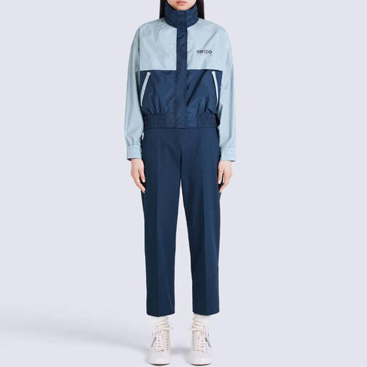 KENZO 高田贤三 女士字母徽标印花拉链外套 混色 FC62 BL152 9NA 64 商品图3