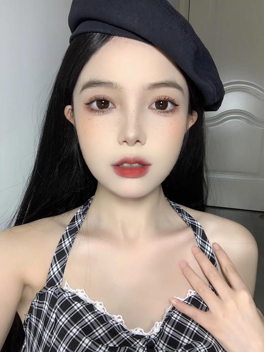 『日抛中直径』PAPADOX-苏苏球棕14.2mm【日抛0-800度 无525/575 含水量50% 基弧8.7mm】 商品图2