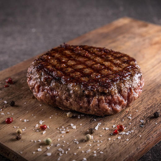 玺宴 国产安格斯调味牛肉饼100g*4片 冷冻 商品图3