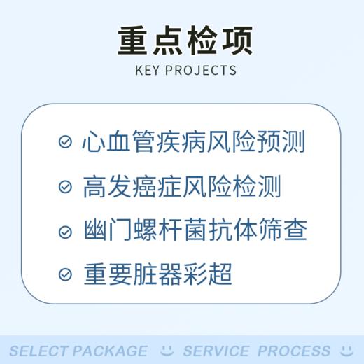 健康优享关爱精英升级套餐（女）适用国宾及三方体检机构 商品图1