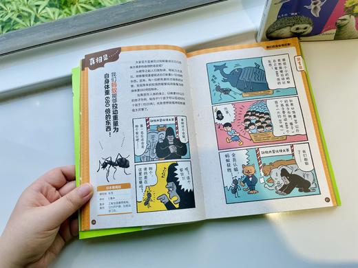 专家审读推荐：小学生生物科普漫画套装2册，张劲硕+邢立达 小天角 商品图5