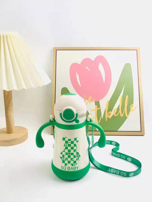 善趣积木熊儿童把手杯 商品图3