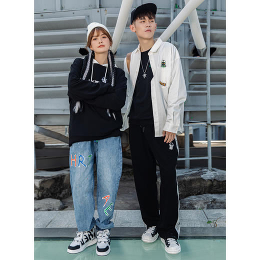 HX 秋季牛仔长裤C201230023101 商品图2