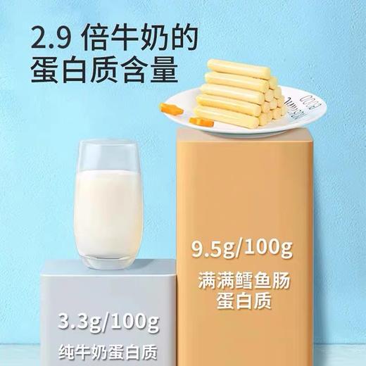 【3罐装】90支海岛大亨宝宝深海鳕鱼肠罐装健康零食30支*10g*3（共900g） 商品图2