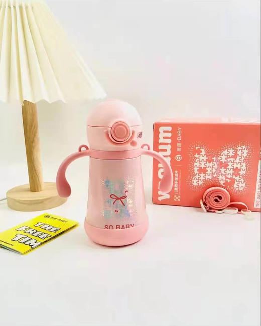 善趣积木熊儿童把手杯 商品图1