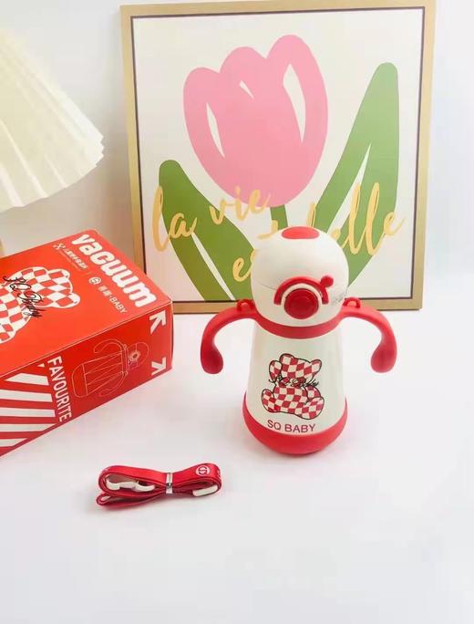 善趣积木熊儿童把手杯 商品图0