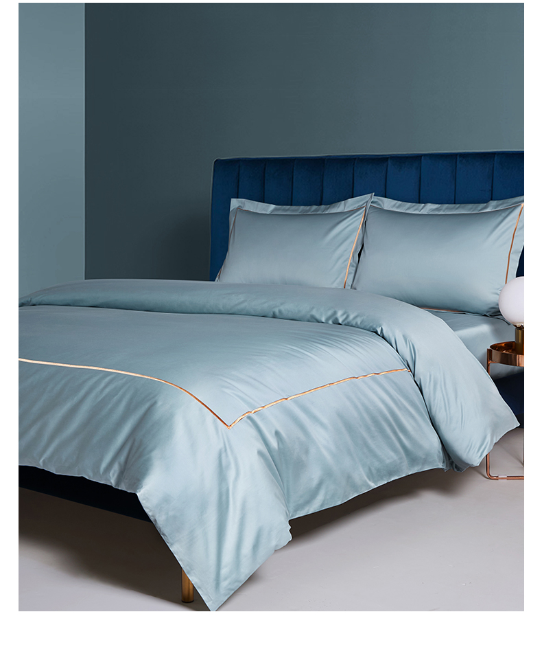 博洋家纺100支长绒棉四件套轻奢感纯棉全棉床笠床品