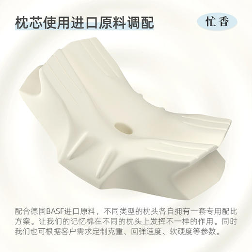 【专利猫肚太空枕】仿生蝶形双翼 无缝贴合固定头颈不易落枕 悬浮黑科技成人舒睡枕 进口BASF原料零感舒眠枕 商品图1