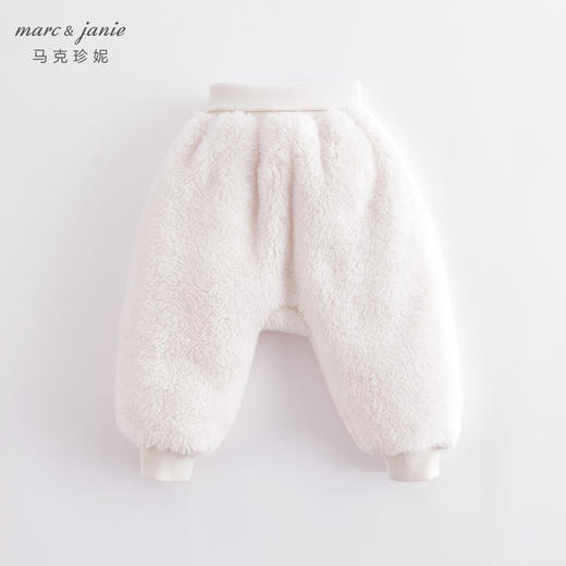 马克珍妮秋冬装新款 男女童双面舒棉绒高腰护肚裤221211 商品图2