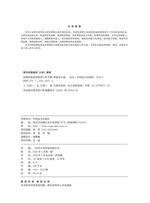 高弹性配电网规划工作手册 商品图3
