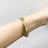 北京仓｜Dyrberg Kern-金色 椭圆形 手镯［丹麦设计师］ 商品缩略图1