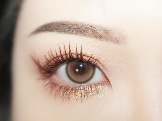 坚果力NUTNUTLOOK小鹿晕晕 14.5mm中大直径高光美瞳隐形眼镜 白狮旗下自营品牌赠送伴侣盒  半年抛2片 商品图3