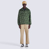 KENZO 高田贤三 男士尼龙字母徽标印花拉链连帽外套 军绿色 FC65 BL053 9L0 51 商品缩略图3