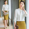 【轻盈舒适】罗蒙新款女士长袖衬衫时尚设计感商务通勤气质百搭衬衣女 商品缩略图6