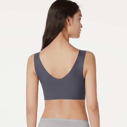 都市丽人Vbra无尺码内衣泳布薄背心式无排扣无钢圈LB26P6 商品图2