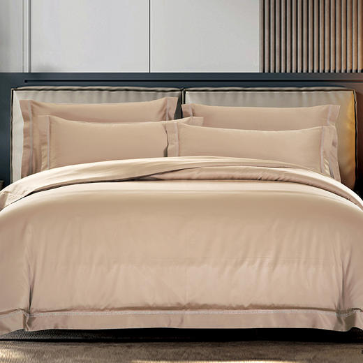 鑫缘 140支全棉贡缎四件套 DMF2418* 商品图7